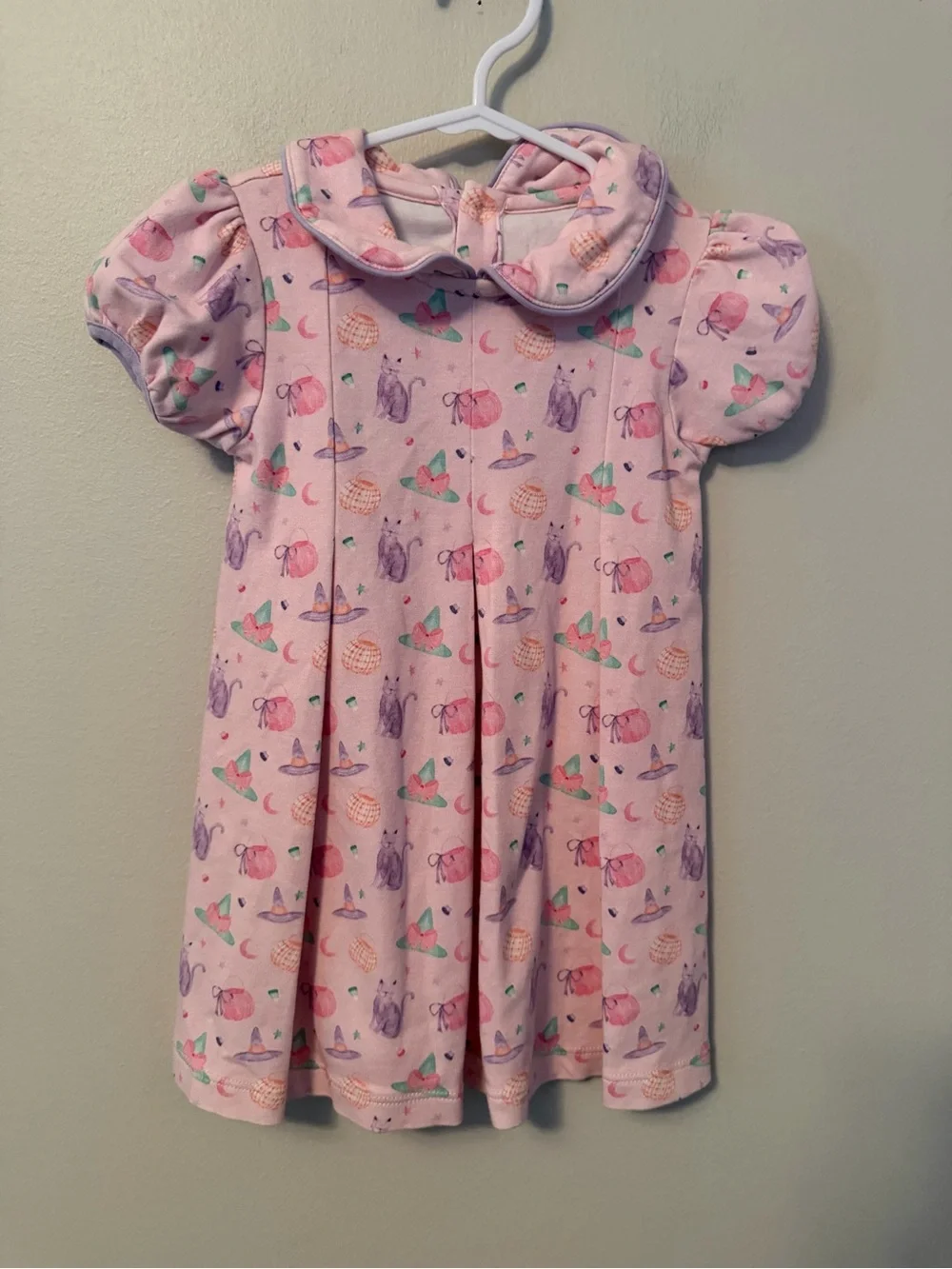 James & Lottie Pink Halloween Dress